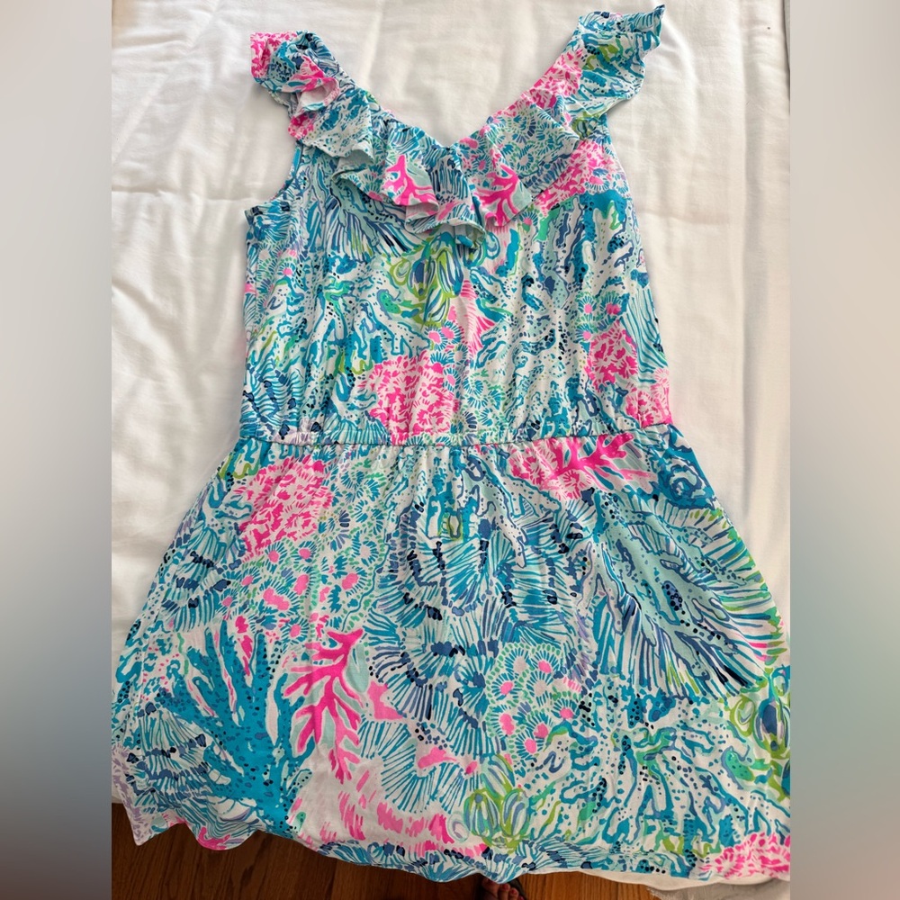 Lilly Pulitzer Romper/Dress in Blue and Pink